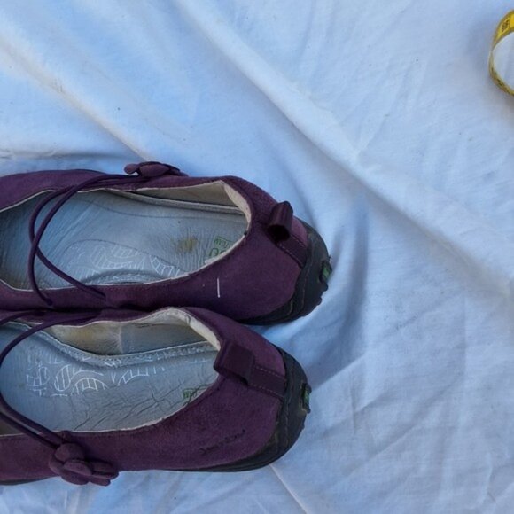 Jambu grape suede ballet walking flars 10/fit like 9.5 - Picture 8 of 8